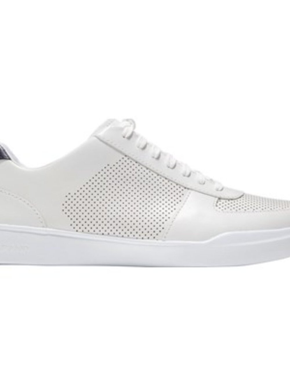 Cole Haan - Mens Crosscourt Modern Perf Sneaker, size 10 US mens, color white